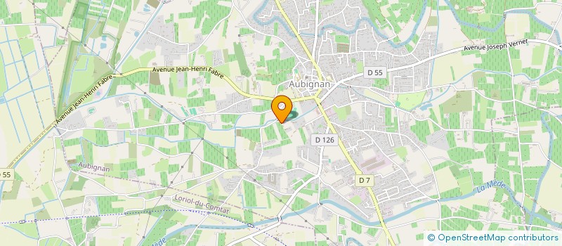 localisation de l'entreprise COMPOTIER à AUBIGNAN