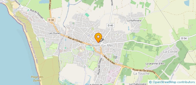 localisation de l'entreprise COMPOZ IT à BREM-SUR-MER