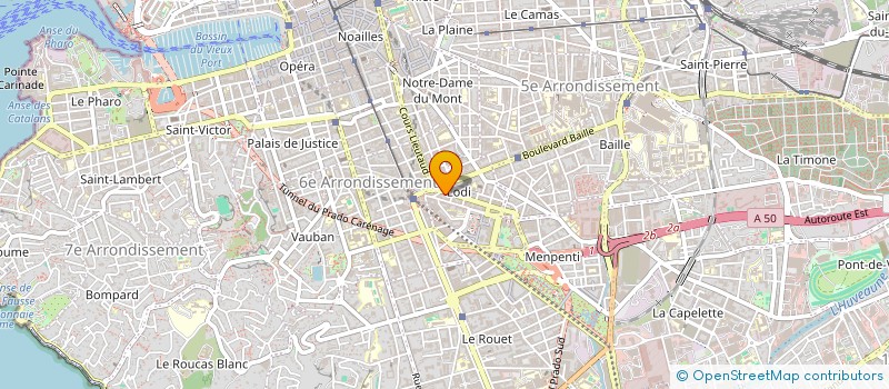 localisation de l'entreprise COMPRADOR à MARSEILLE