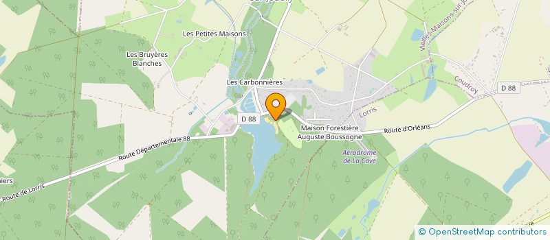 localisation de l'entreprise COMPREX SERVICES à LORRIS
