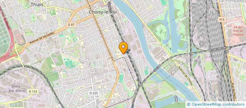 localisation de l'entreprise COMPT'ASSIST à ANTONY