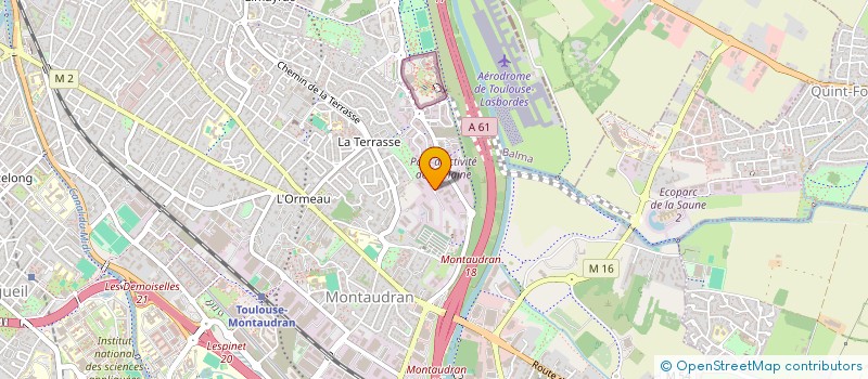 localisation de l'entreprise COMPT'ESSAI CONSEIL  TOULOUSE