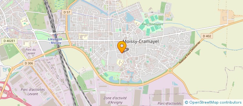 localisation de l'entreprise COMPT INT DIETETIQUE PROTEINE ESTHETIQUE à MOISSY-CRAMAYEL
