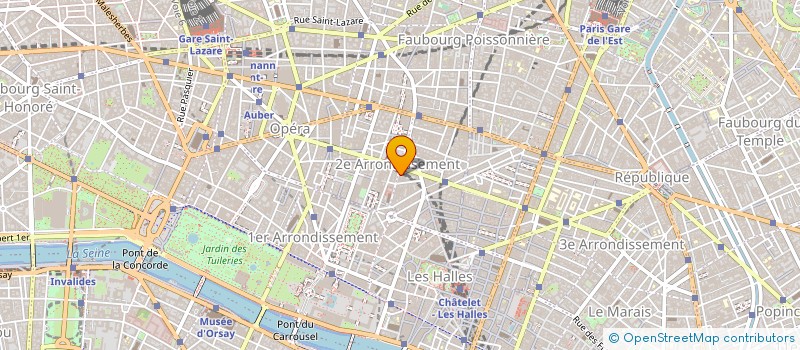 localisation de l'entreprise COMPT' INTERIM PARIS à PARIS