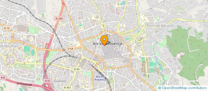 localisation de l'entreprise COMPT PHARMACEUTIQUE EXPORT PONS-RAVOUX à AIX-EN-PROVENCE