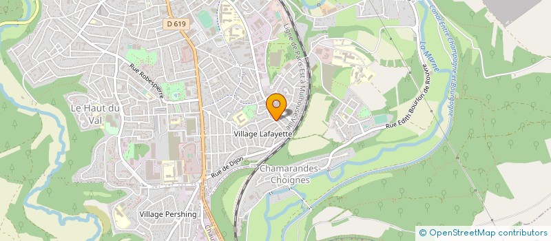 localisation de l'entreprise COMPT UNIVERSEL MACHINES CLAVIERS MARSAN à CHAUMONT