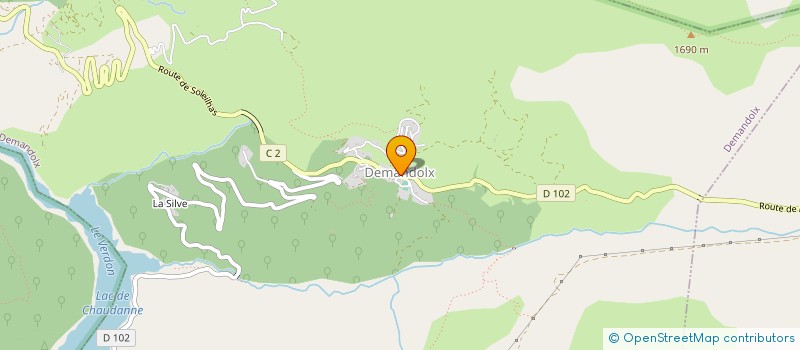 localisation de l'entreprise COMPTA 04 à CASTELLANE