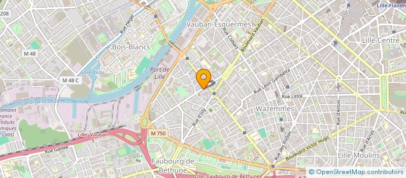 localisation de l'entreprise COMPTA & AUDIT SARL à LILLE