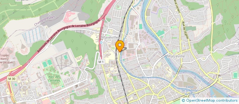 localisation de l'entreprise COMPTA EXPERT NANCY à MAXEVILLE