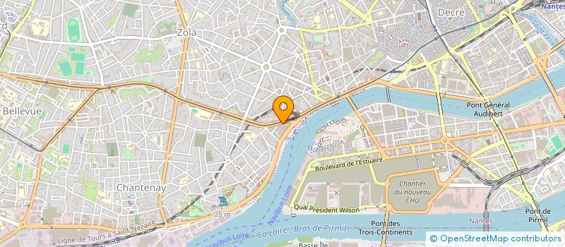 localisation de l'entreprise COMPTA EXPERT NANTES à NANTES