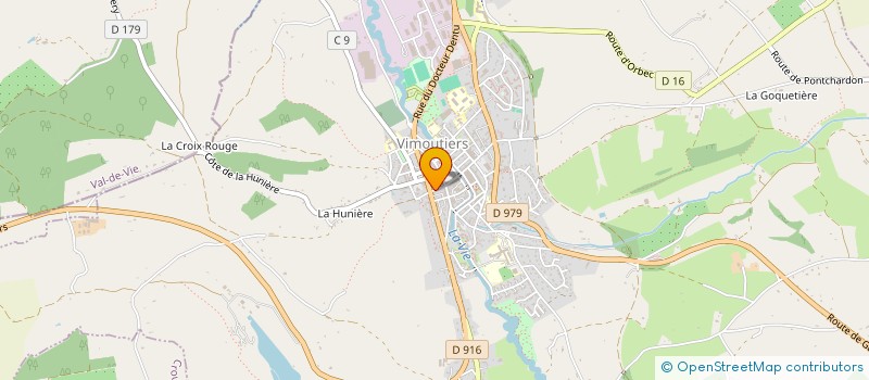 localisation de l'entreprise COMPTA EXPERT VIMOUTIERS à VIMOUTIERS