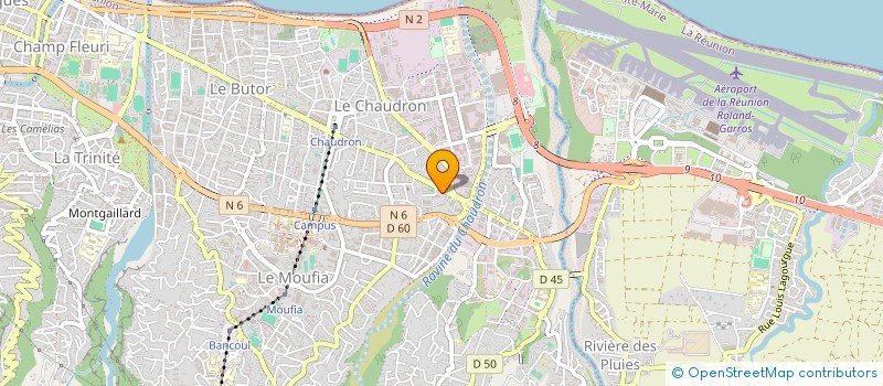 localisation de l'entreprise COMPTABILITE AUDIT REVISION OCEAN INDIEN à SAINT-ANDRE