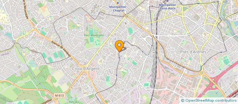 localisation de l'entreprise COMPTABILITE SOCIAL SERVICE AUDIT à MONTPELLIER