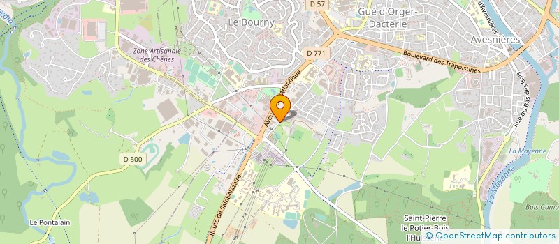 localisation de l'entreprise COMPTACOM ASSOCIATIONS à LAVAL