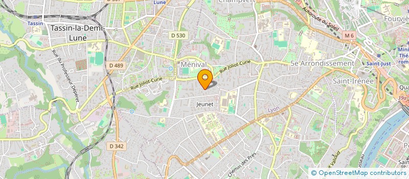 localisation de l'entreprise COMPTE  LYON