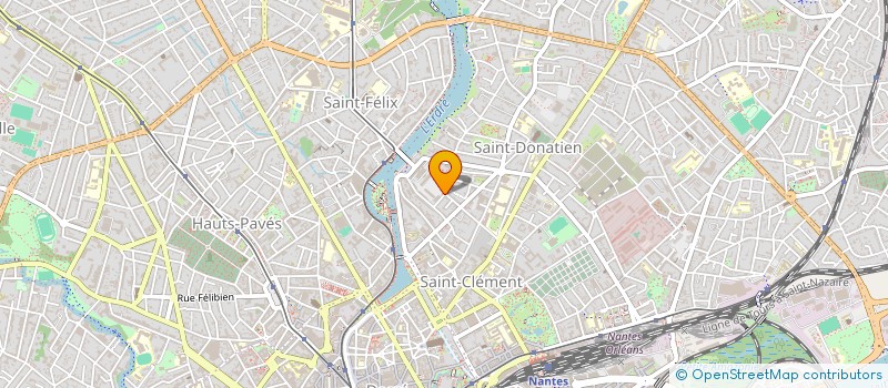 localisation de l'entreprise COMPTE GESTION DU RESTAURANT CAMBRONNE à NANTES