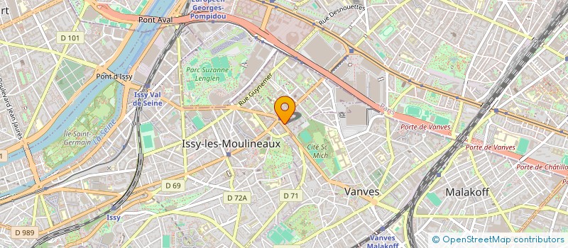 localisation de l'entreprise COMPTE SUR LES DYS à ISSY-LES-MOULINEAUX