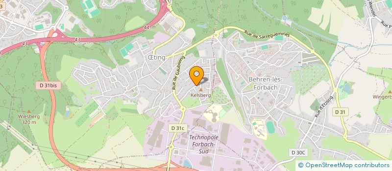 localisation de l'entreprise COMPTE SUR MOI  TING