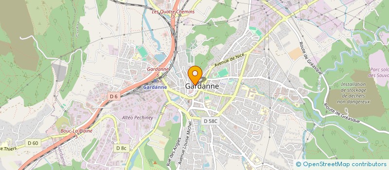 localisation de l'entreprise COMPTERFLEURETTE à GARDANNE