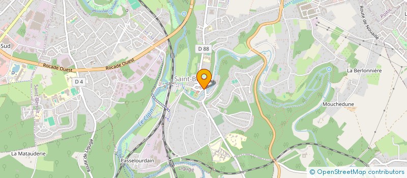 localisation de l'entreprise COMPTES & VOUS  SAINT-BENOIT