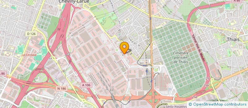 localisation de l'entreprise COMPTEX  CHEVILLY-LARUE