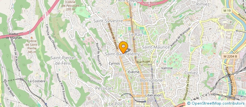 localisation de l'entreprise COMPTINES ET GRIBOUILLIS 1 à NICE