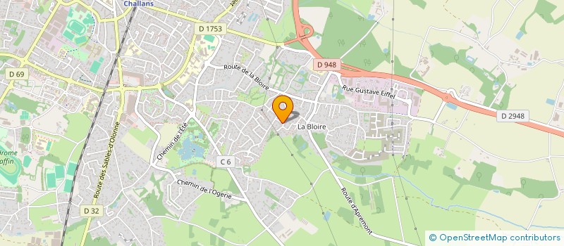 localisation de l'entreprise COMPTINES TV à CHALLANS