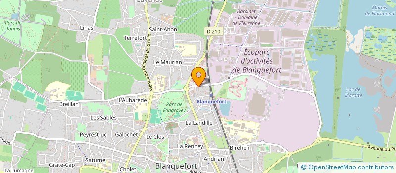 localisation de l'entreprise COMPTOIR AGRICOLE à BLANQUEFORT