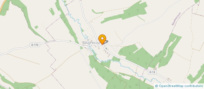 localisation de l'entreprise COMPTOIR AGRICOLE DE BOLOGNE à BAUDRECOURT