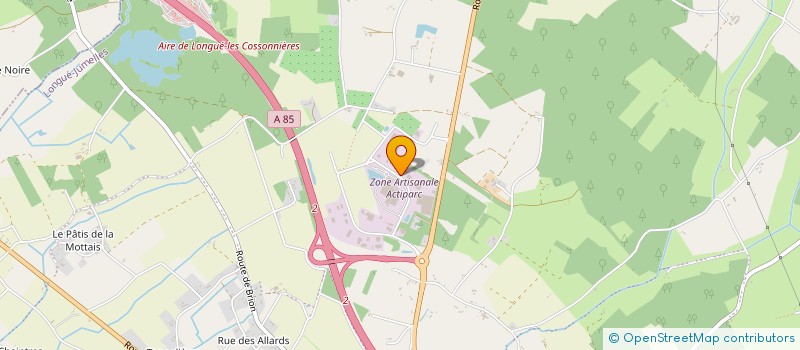 localisation de l'entreprise COMPTOIR AGRICOLE DE L'ANJOU (ABREVIATION C2A) à LONGUE-JUMELLES