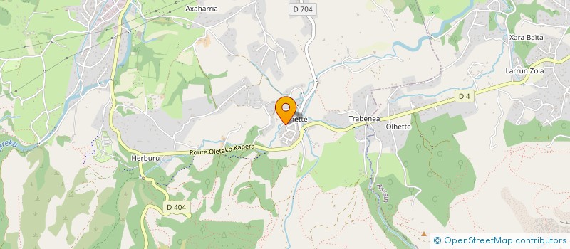 localisation de l'entreprise COMPTOIR AGRICOLE LABOURDIN  URRUGNE