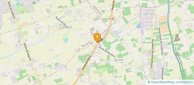 localisation de l'entreprise COMPTOIR AGRICOLE PERNOIS à PERNES-LES-FONTAINES