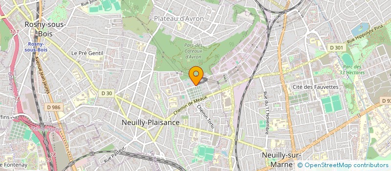 localisation de l'entreprise COMPTOIR ARTICLES MENAGERS à NEUILLY-PLAISANCE