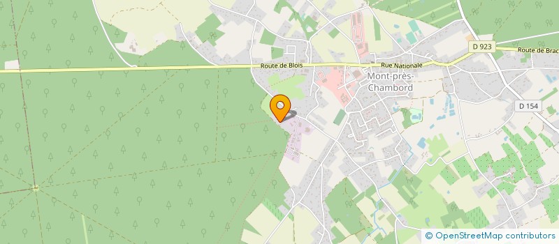 localisation de l'entreprise COMPTOIR ATLANTIQUE à MONT-PRES-CHAMBORD