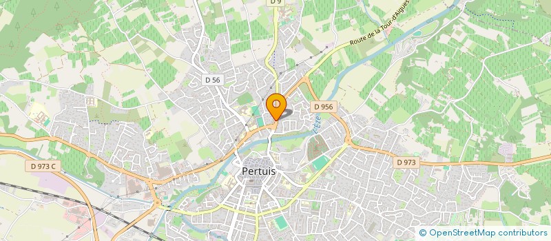 localisation de l'entreprise COMPTOIR AUTOMOBILE PERTUISIEN à PERTUIS