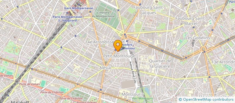 localisation de l'entreprise COMPTOIR BINDER  PARIS