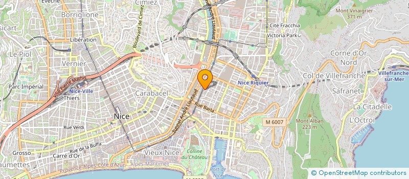 localisation de l'entreprise COMPTOIR BONNES à NICE