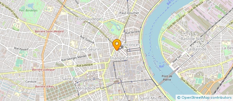 localisation de l'entreprise COMPTOIR BORDELAIS DU BIJOU D OCCASION à BORDEAUX