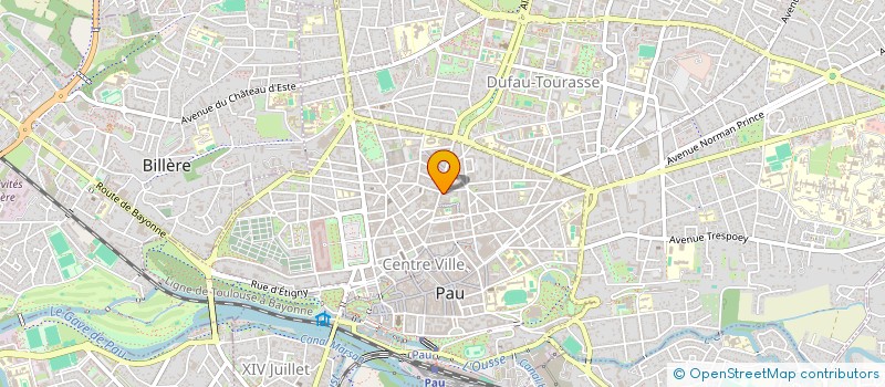 localisation de l'entreprise COMPTOIR CARNOT à PAU