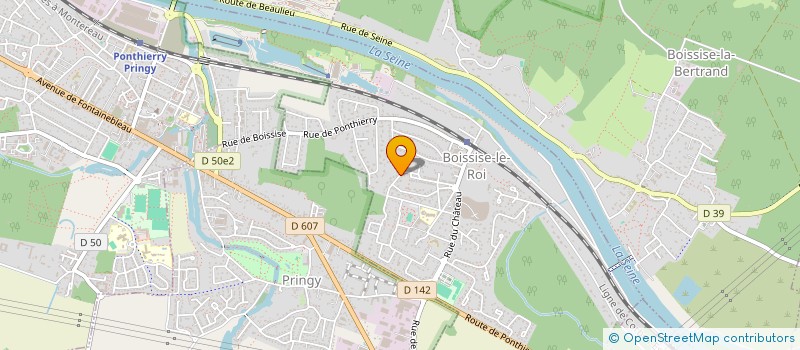 localisation de l'entreprise COMPTOIR CENTRAL DE DISTRIBUTION VIANDES à BOISSISE-LE-ROI