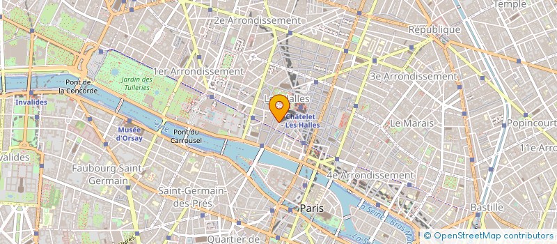 localisation de l'entreprise COMPTOIR CHEVAL NOMADE à PARIS
