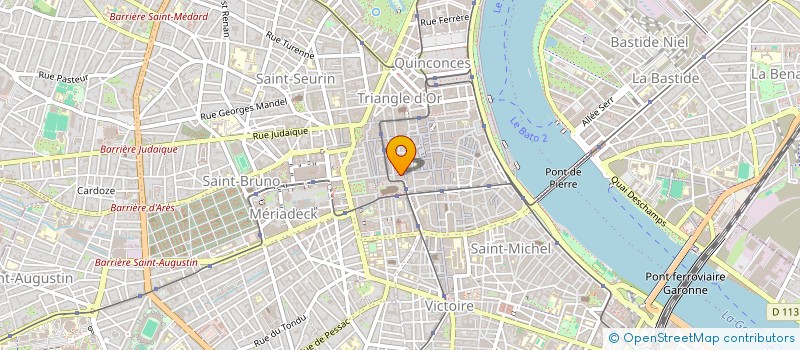 localisation de l'entreprise COMPTOIR CHOCOLATHE  BORDEAUX