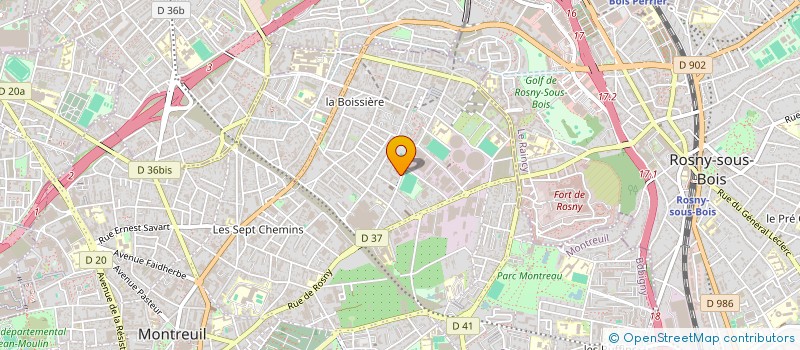 localisation de l'entreprise COMPTOIR COMMERCIAL DISTRIBUTION SERVICE à MONTREUIL
