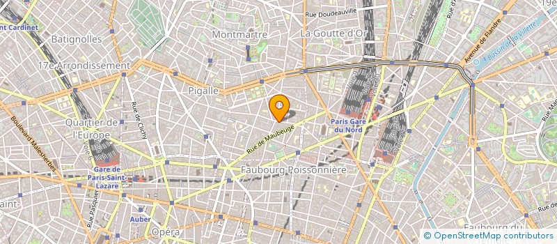 localisation de l'entreprise COMPTOIR CONDORCET à PARIS