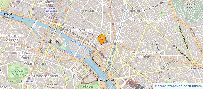 localisation de l'entreprise COMPTOIR D'ACHAT AUDIOVISUELS C2A  PARIS