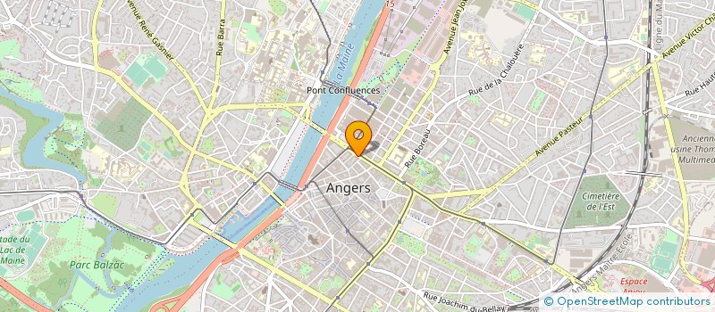 localisation de l'entreprise COMPTOIR D'ASIE à ANGERS