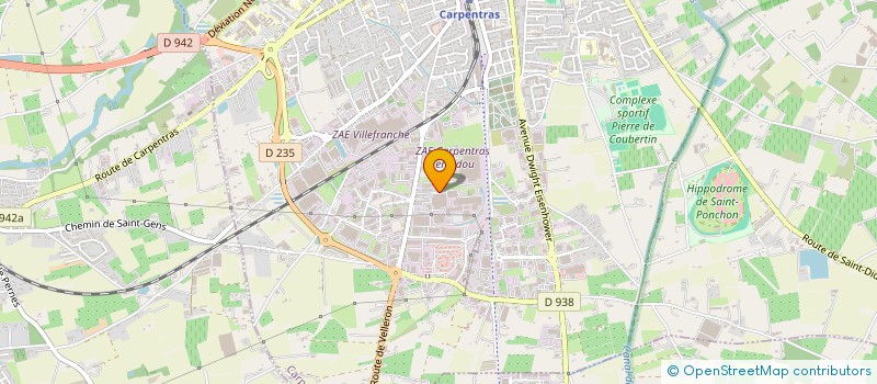 localisation de l'entreprise COMPTOIR D'EXPORTATION DE FRANCE à CARPENTRAS