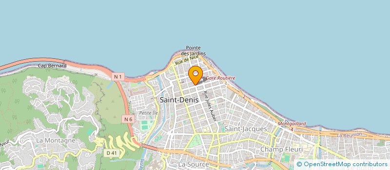 localisation de l'entreprise COMPTOIR D'IMPORTATION LAFAYETTE à SAINT-DENIS