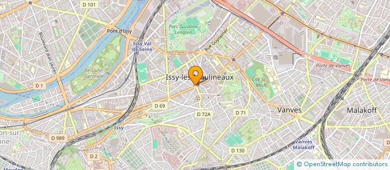 localisation de l'entreprise COMPTOIR D'ISSY à ISSY-LES-MOULINEAUX