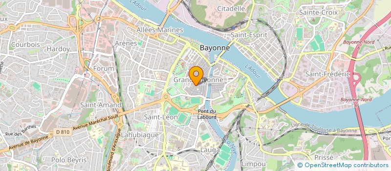 localisation de l'entreprise COMPTOIR D'ORIENT à BAYONNE